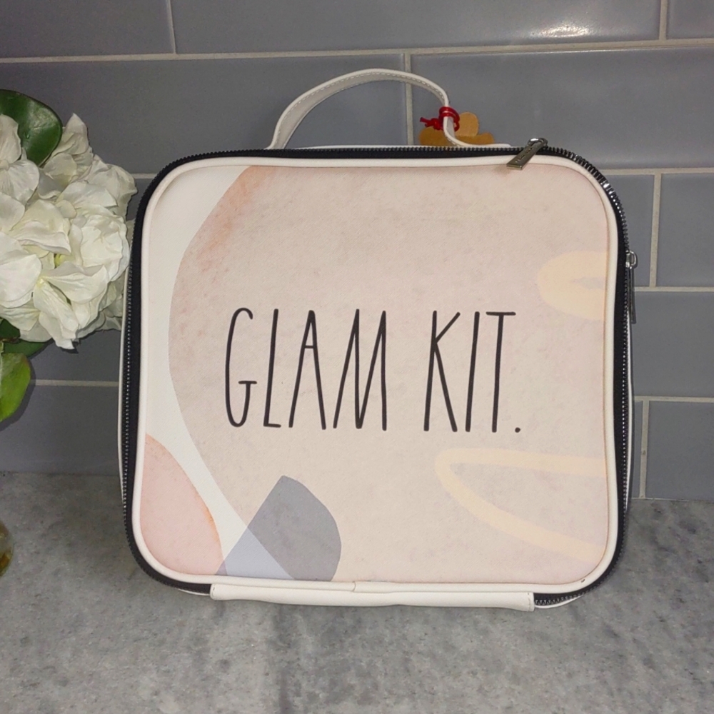 Rae Dunn Makeup Case " GLAM KIT"